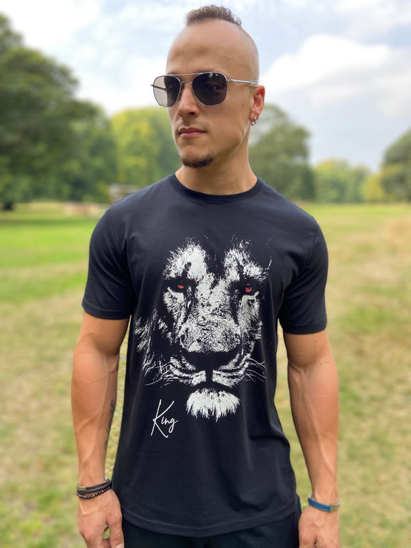 Lion T-Shirt Black