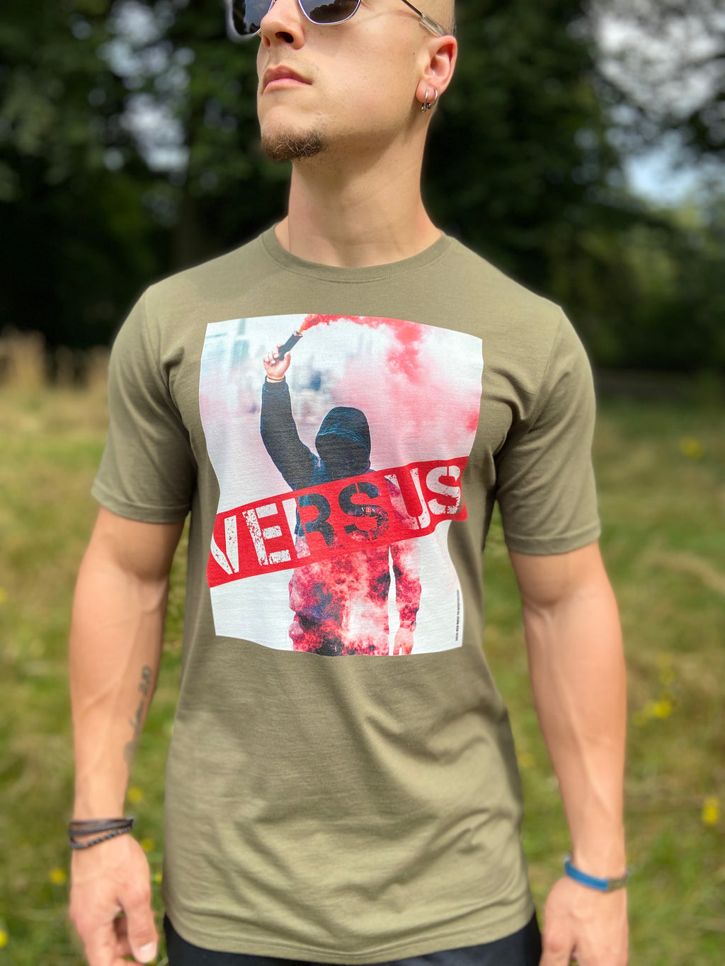 SKATEBOARD T-Shirt Khaki