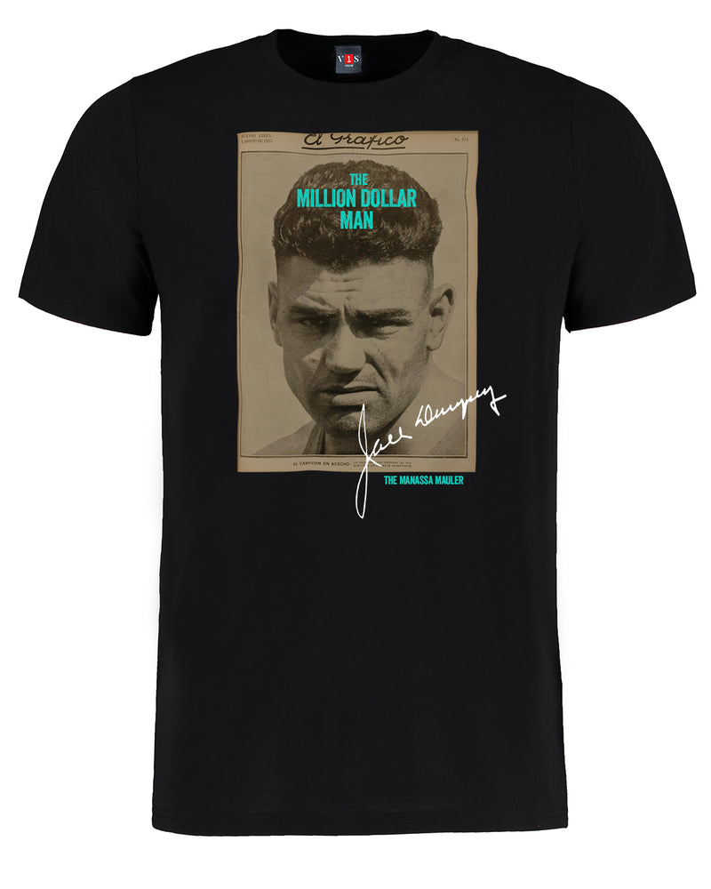 Jack Dempsey T-Shirt Black