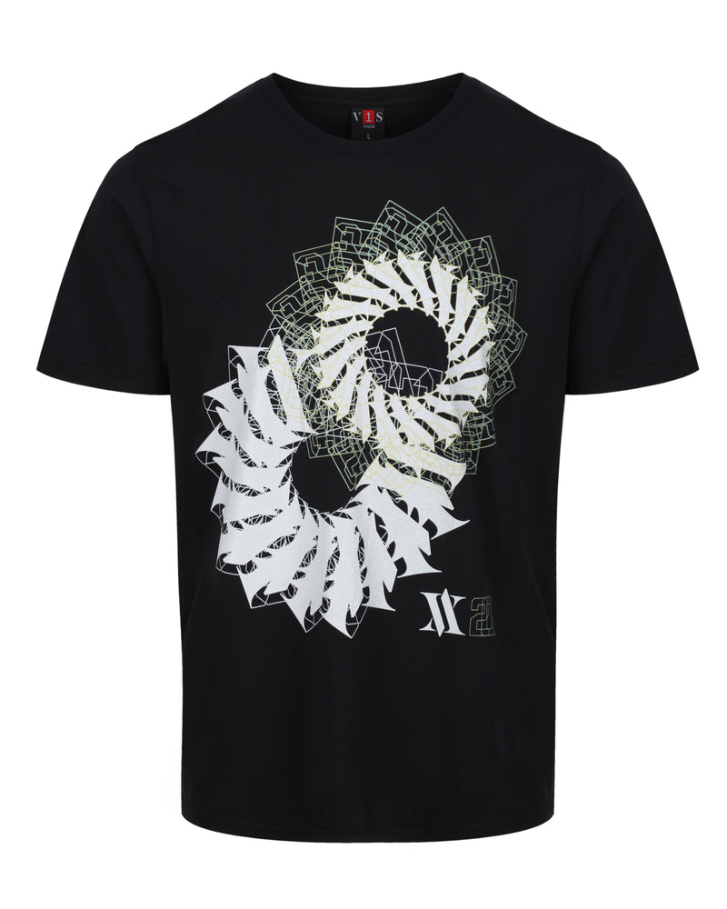 Spiral T-Shirt Black