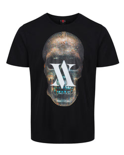 CRYSTAL SKULL T-Shirt Black