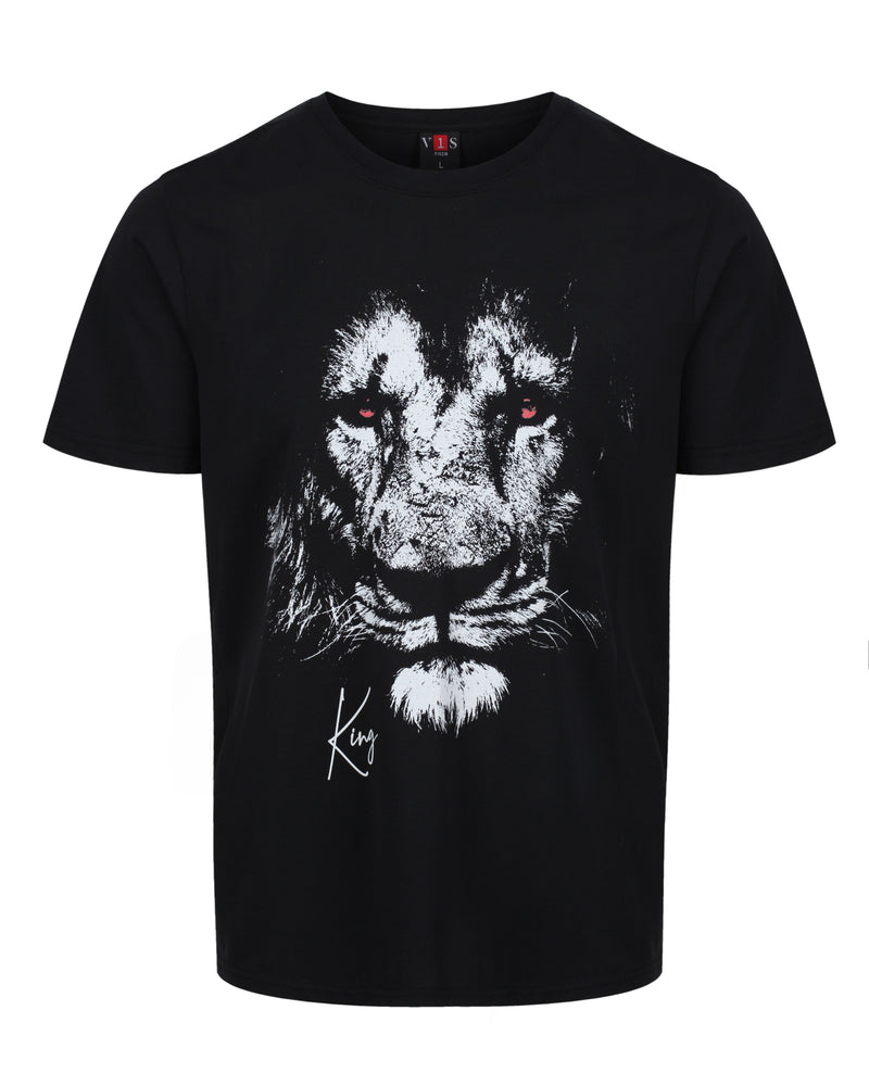 Lion T-Shirt Black